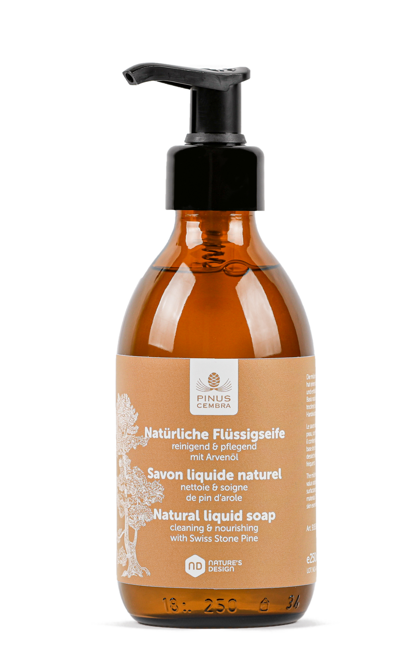 Arve Flüssigseife in Glasflasche 250ml Set