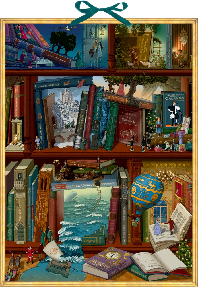 Wand Adventskalender Magie der Bücher