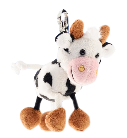 Anhänger Kuh Plüsch