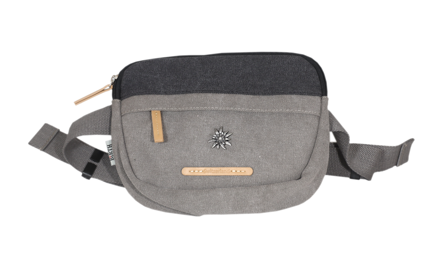 Bauchtasche Canvas grau