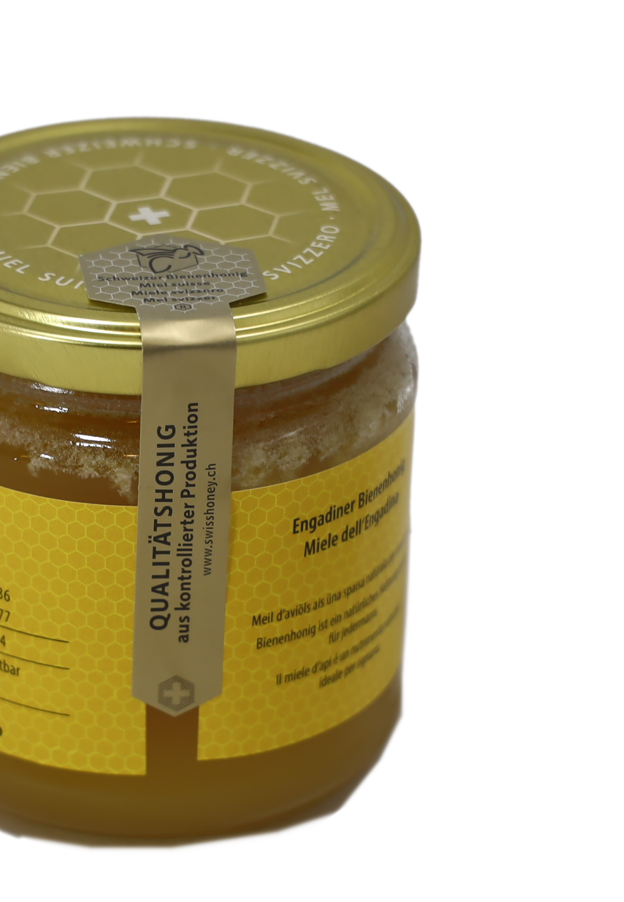 Honig Engadiner Goldsiegel-Bienenhonig