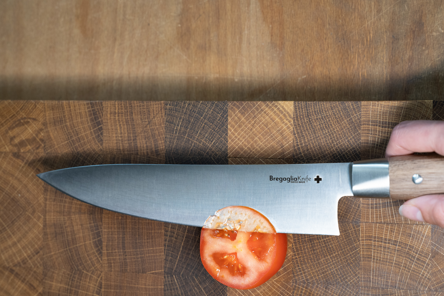 Chef Allzweck-Küchenmesser Nussbaum 20cm