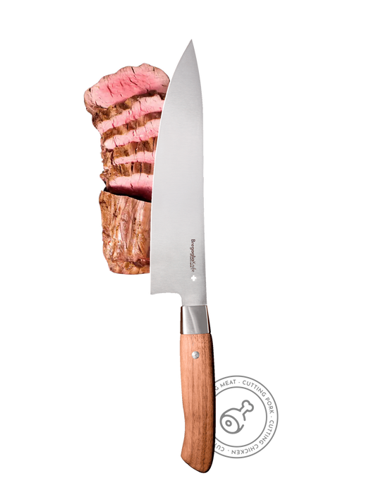 Chef all-purpose kitchen knife walnut 20cm
