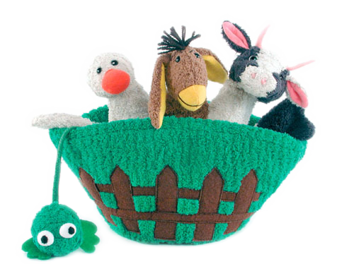 Hand puppets farm animals BIO BW