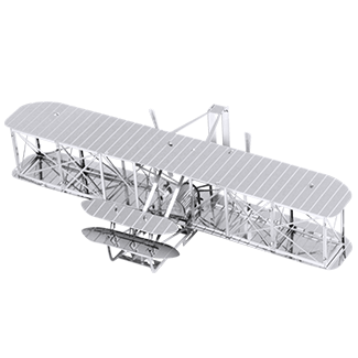 Metall-Modellbausatz Flugzeug "Wright Brothers"