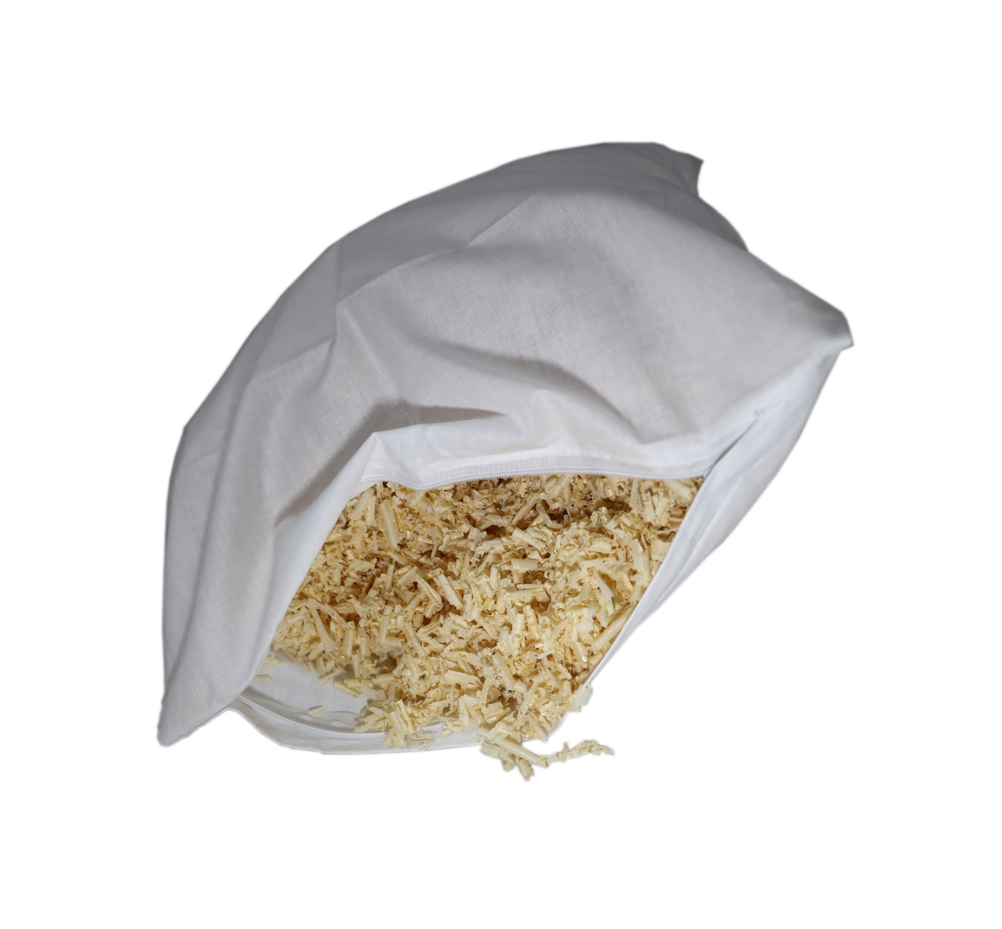 Cuscino imbottito con trucioli di pino 40x40cm