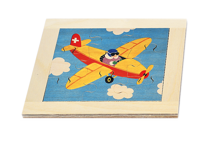 Puzzle in compensato di veicoli 9 pezzi