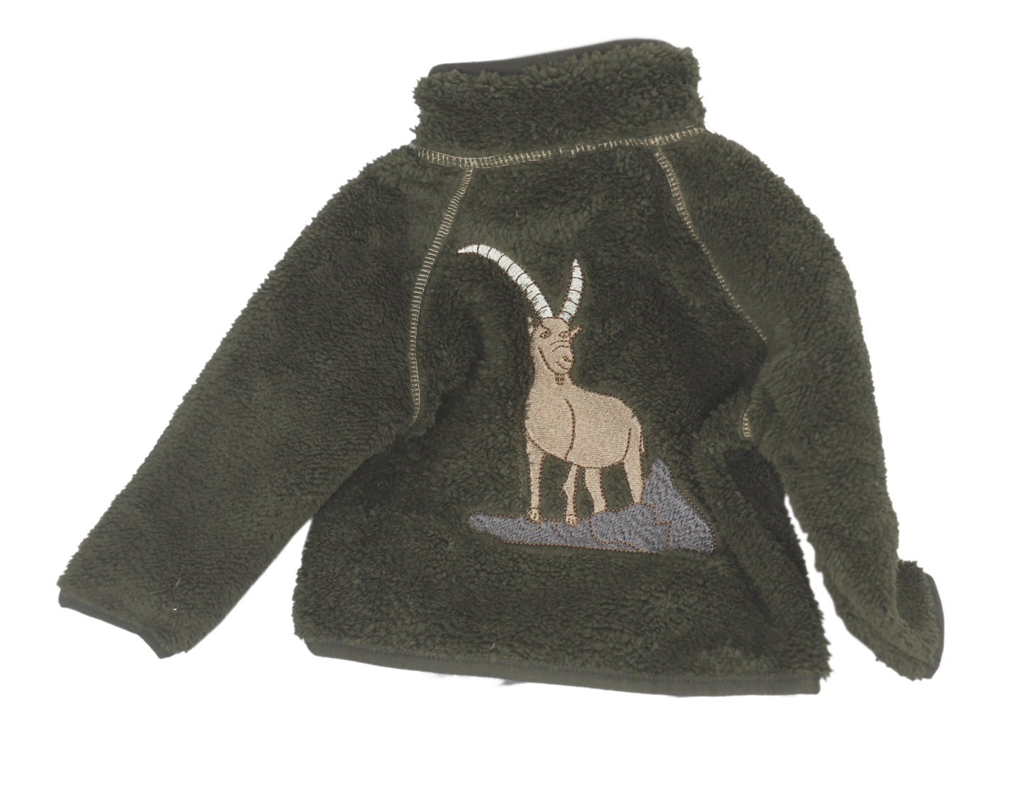 Kinder-Jacke Steinbock olive