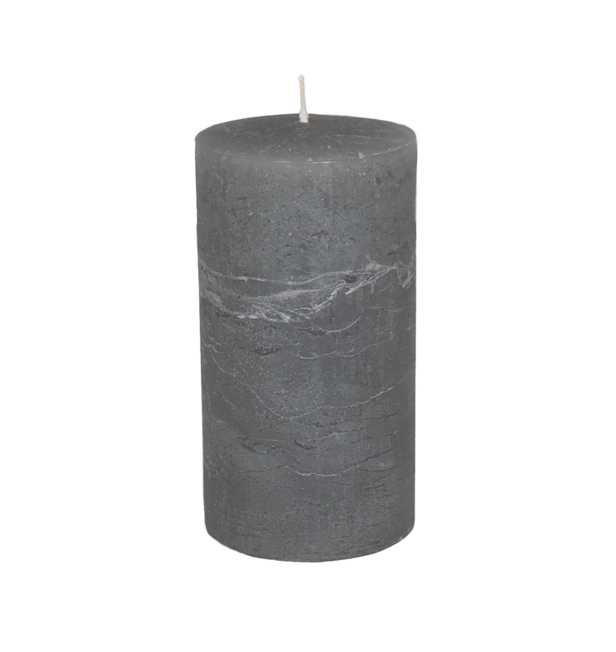 Candle hoarfrost pillar grey
