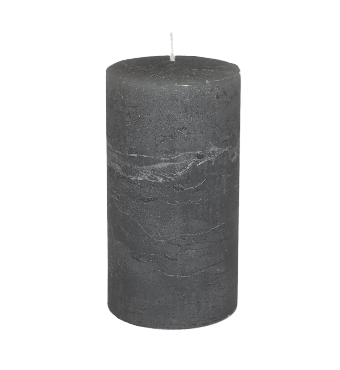 Candle hoarfrost pillar grey