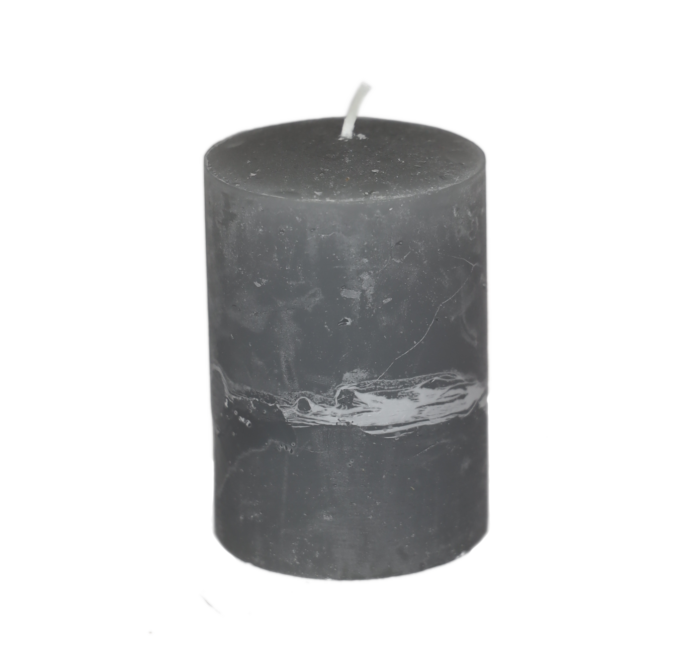 Candle hoarfrost pillar grey