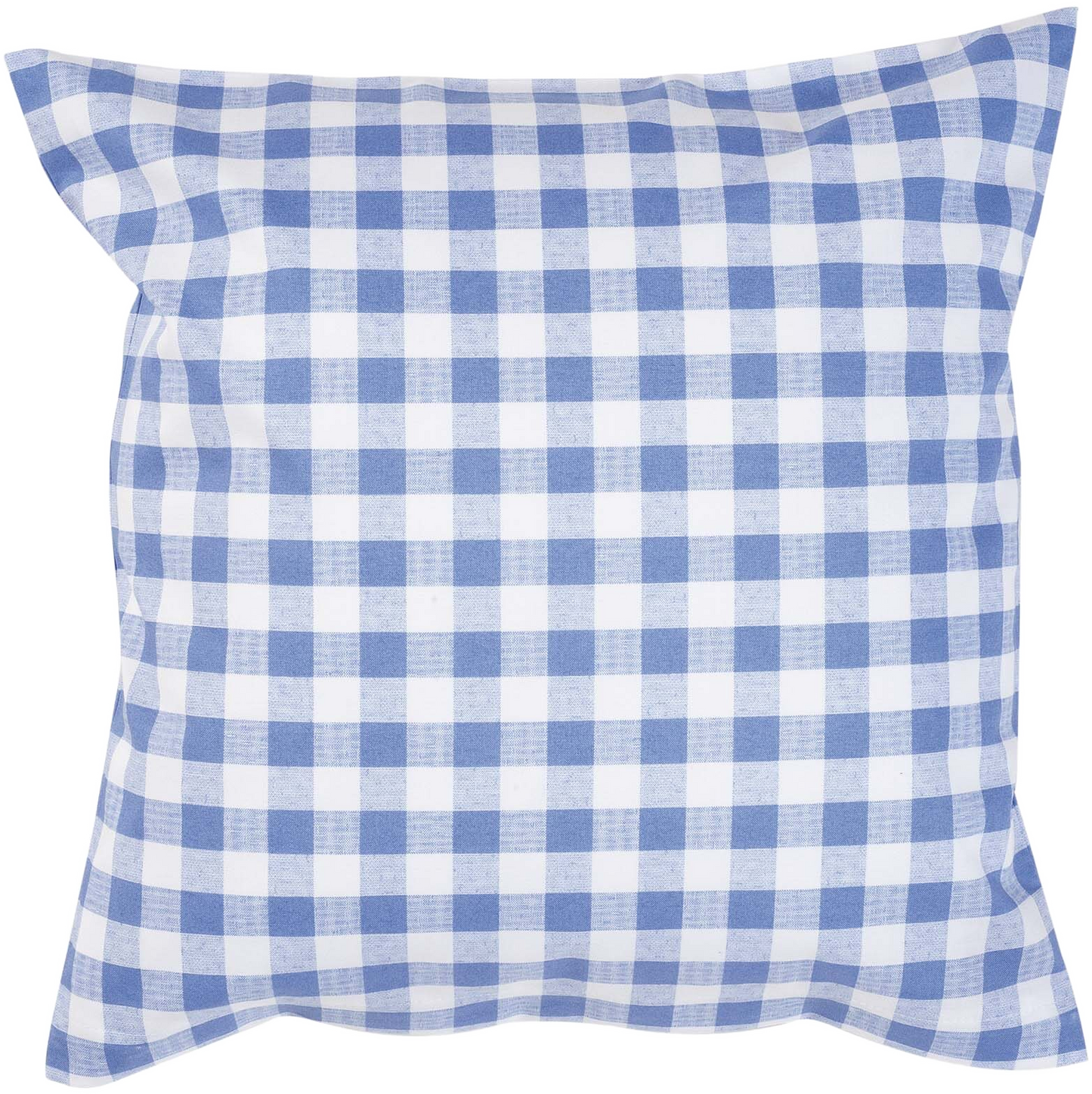 Checked pillowcase without filling