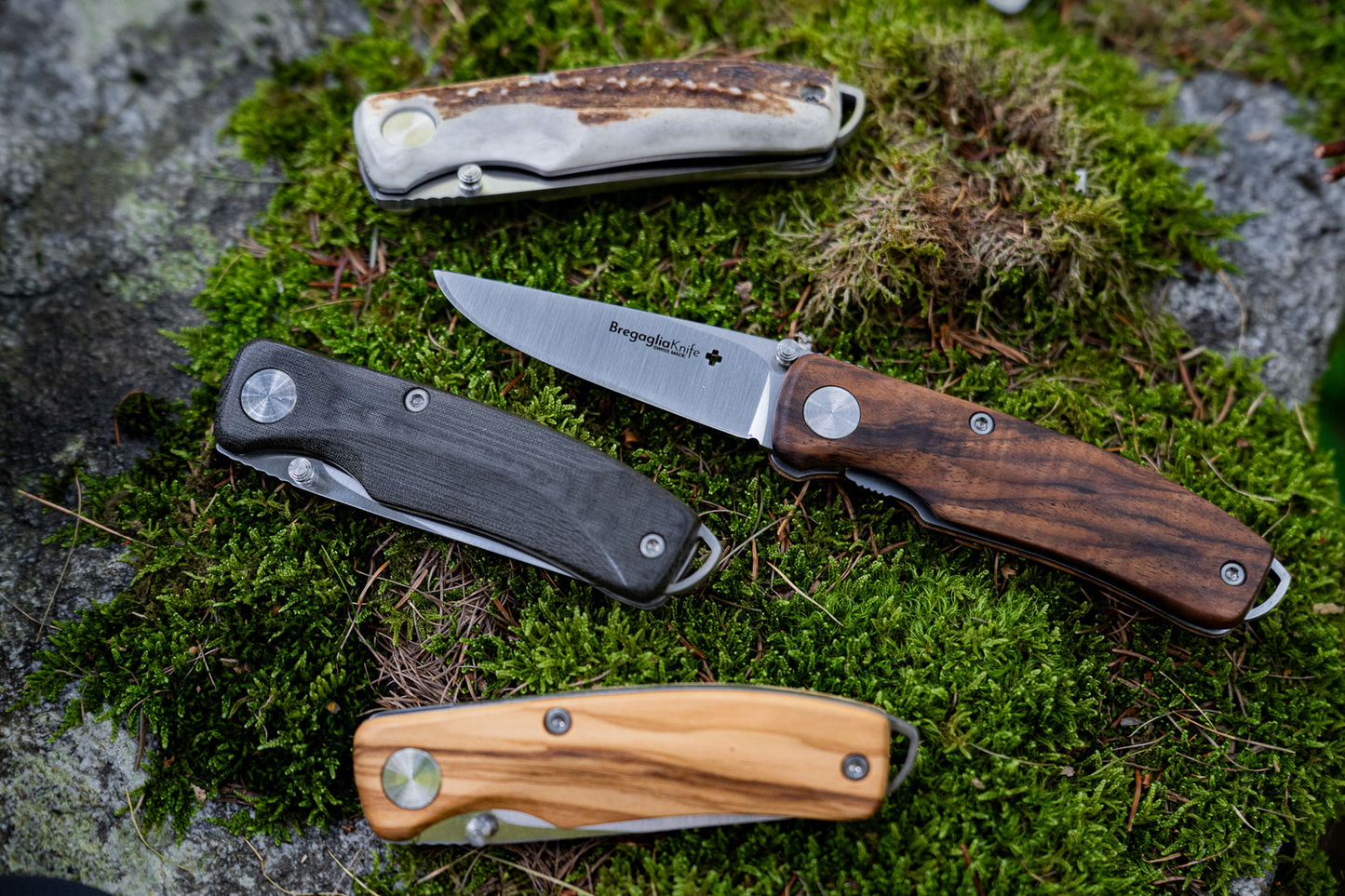 Klappbares Outdoormesser Geweih