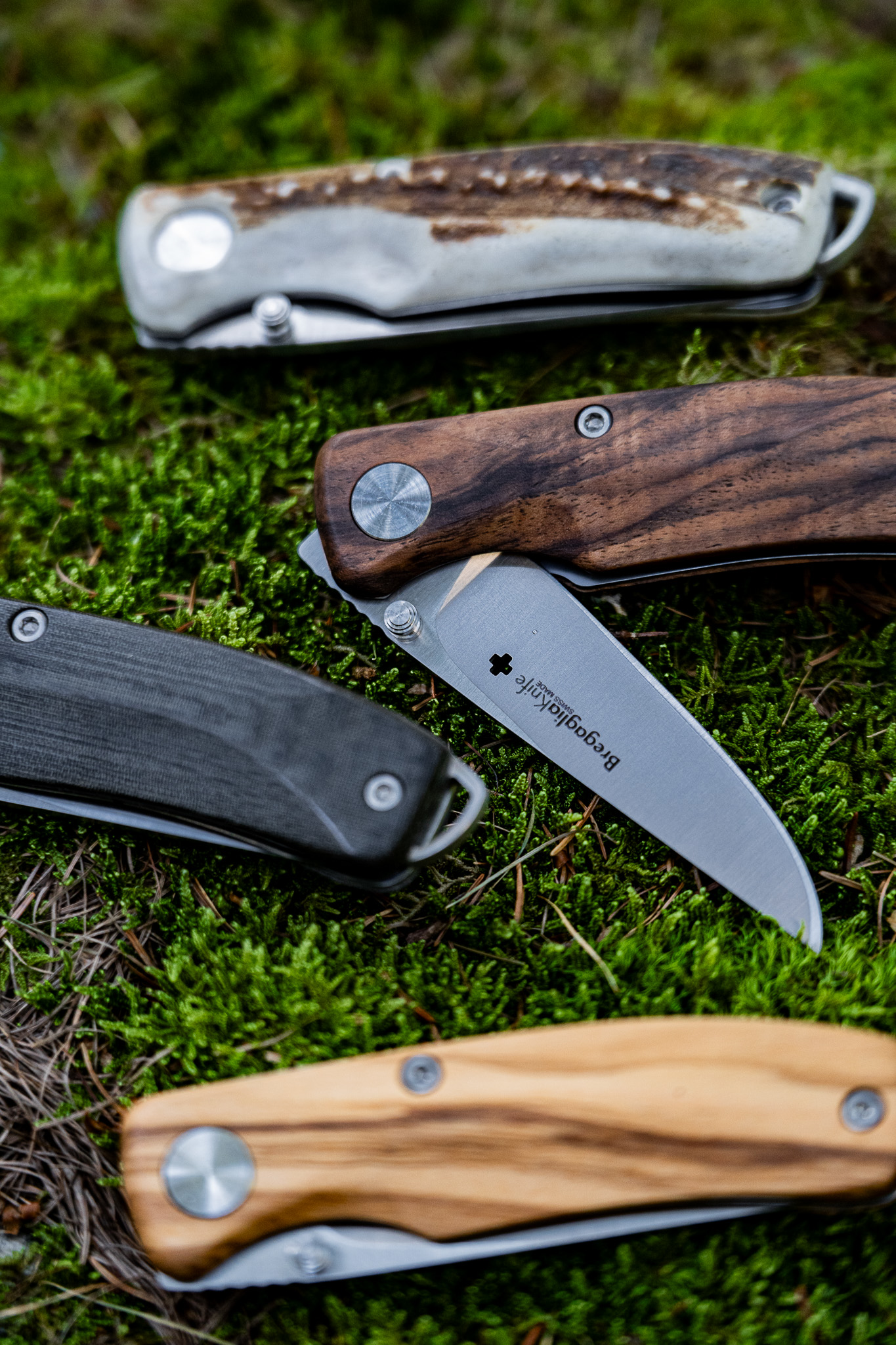 Klappbares Outdoormesser Geweih