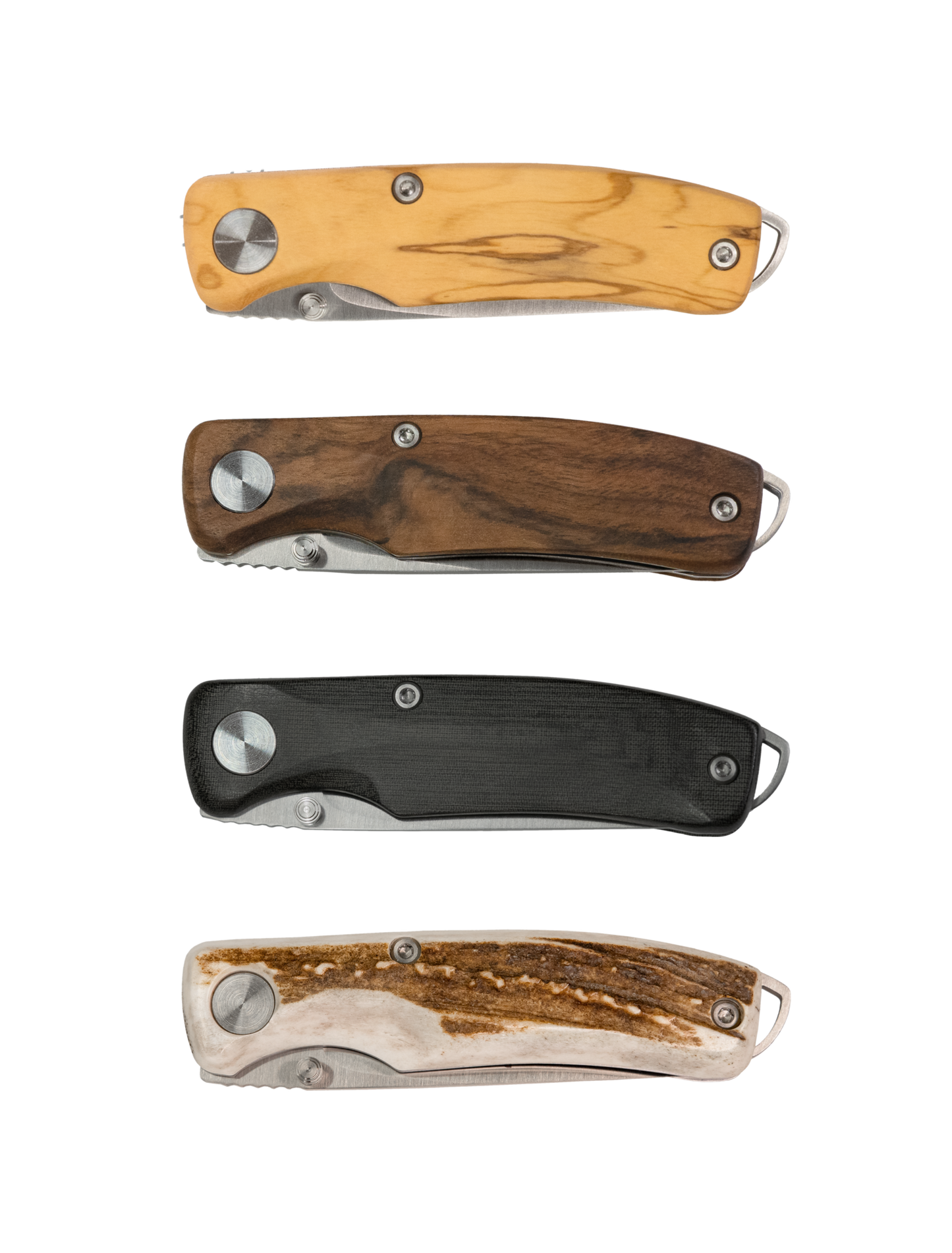 Klappbares Outdoormesser Geweih