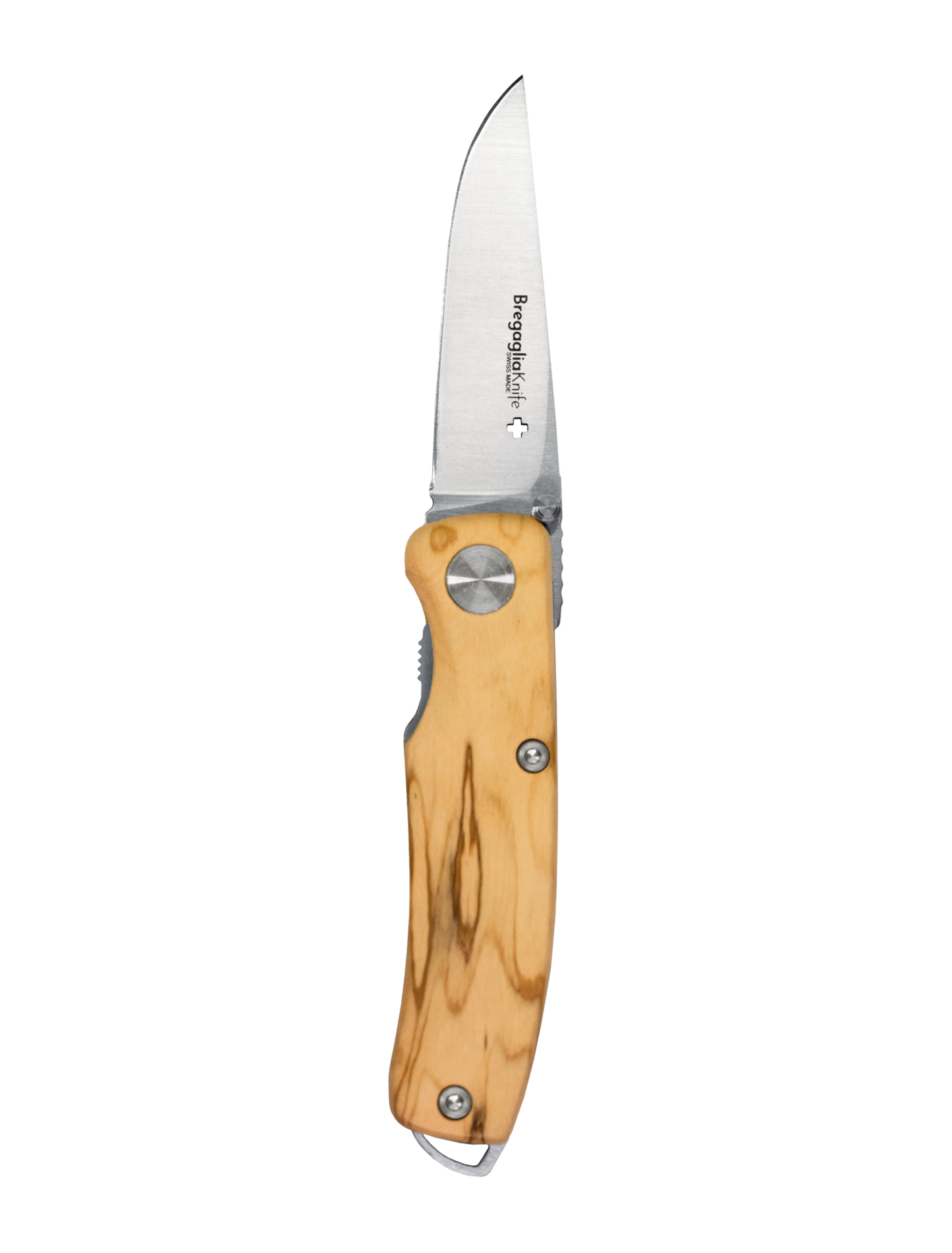 Folding outdoor knife olives