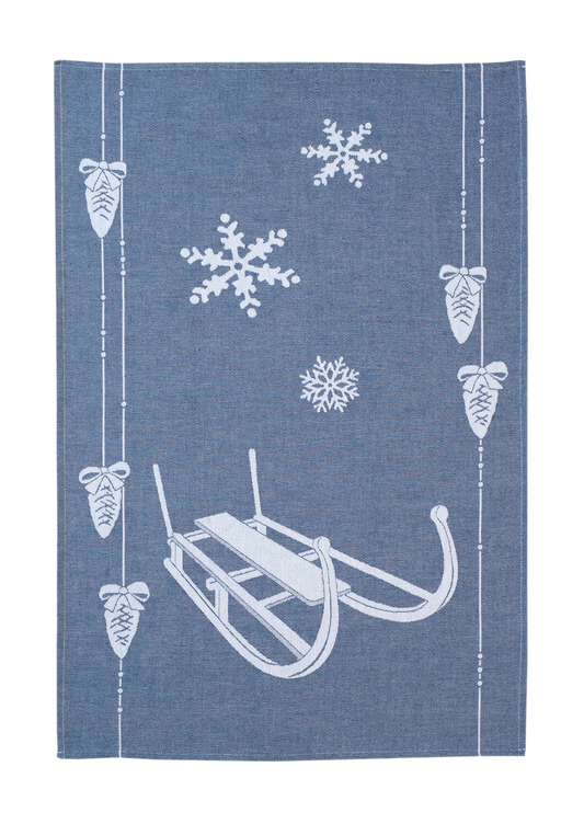 Kitchen towel sleigh cotton