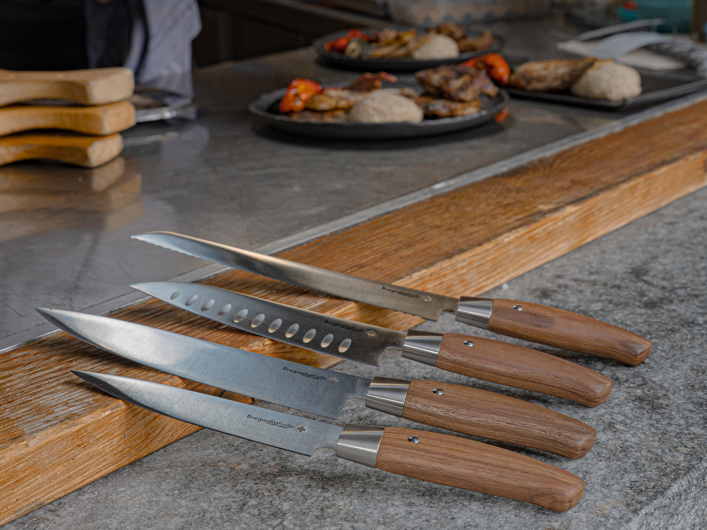 Universalküchenmesser Nussbaum 15cm