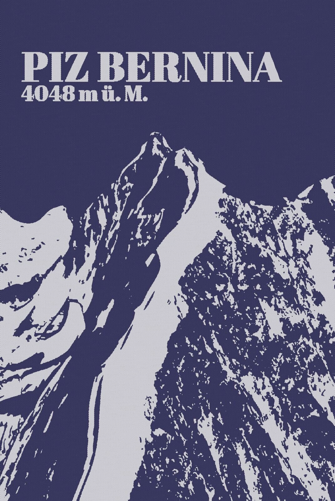 Küchentuch Piz Bernina Baumwolle