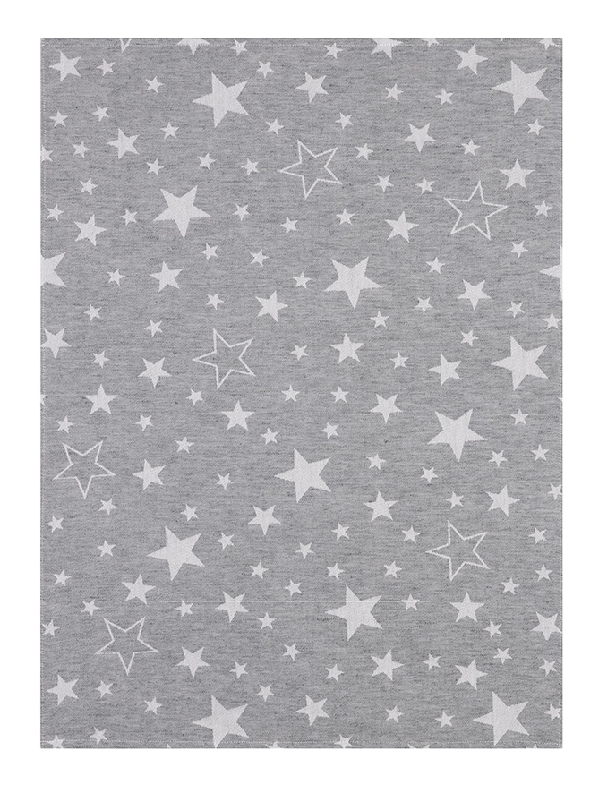 Kitchen towel starry sky half linen