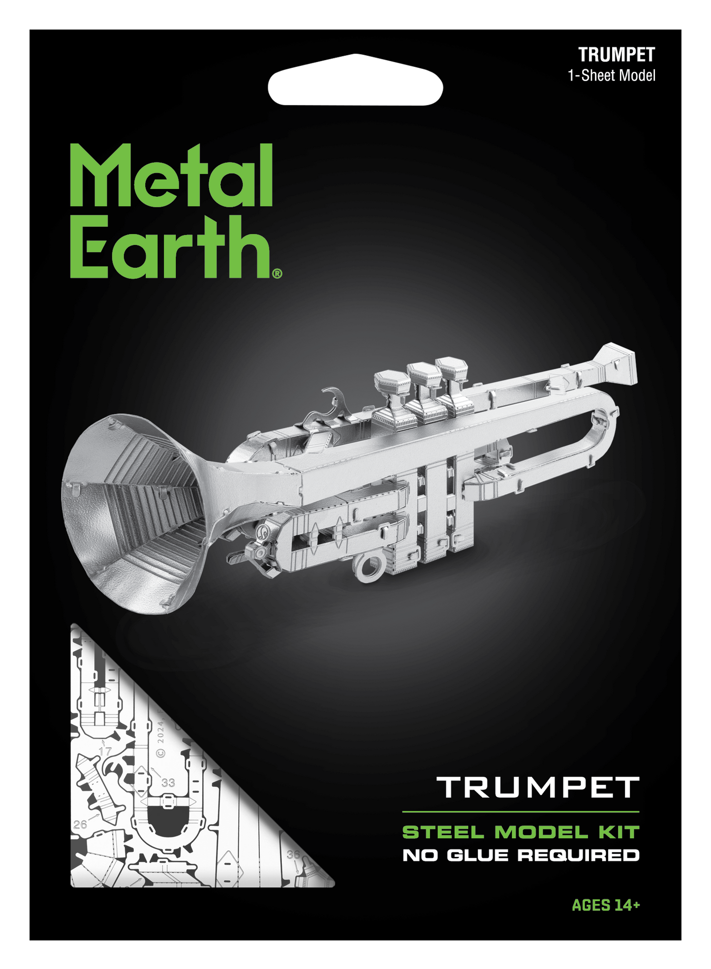 Metall-Modellbausatz Trompete