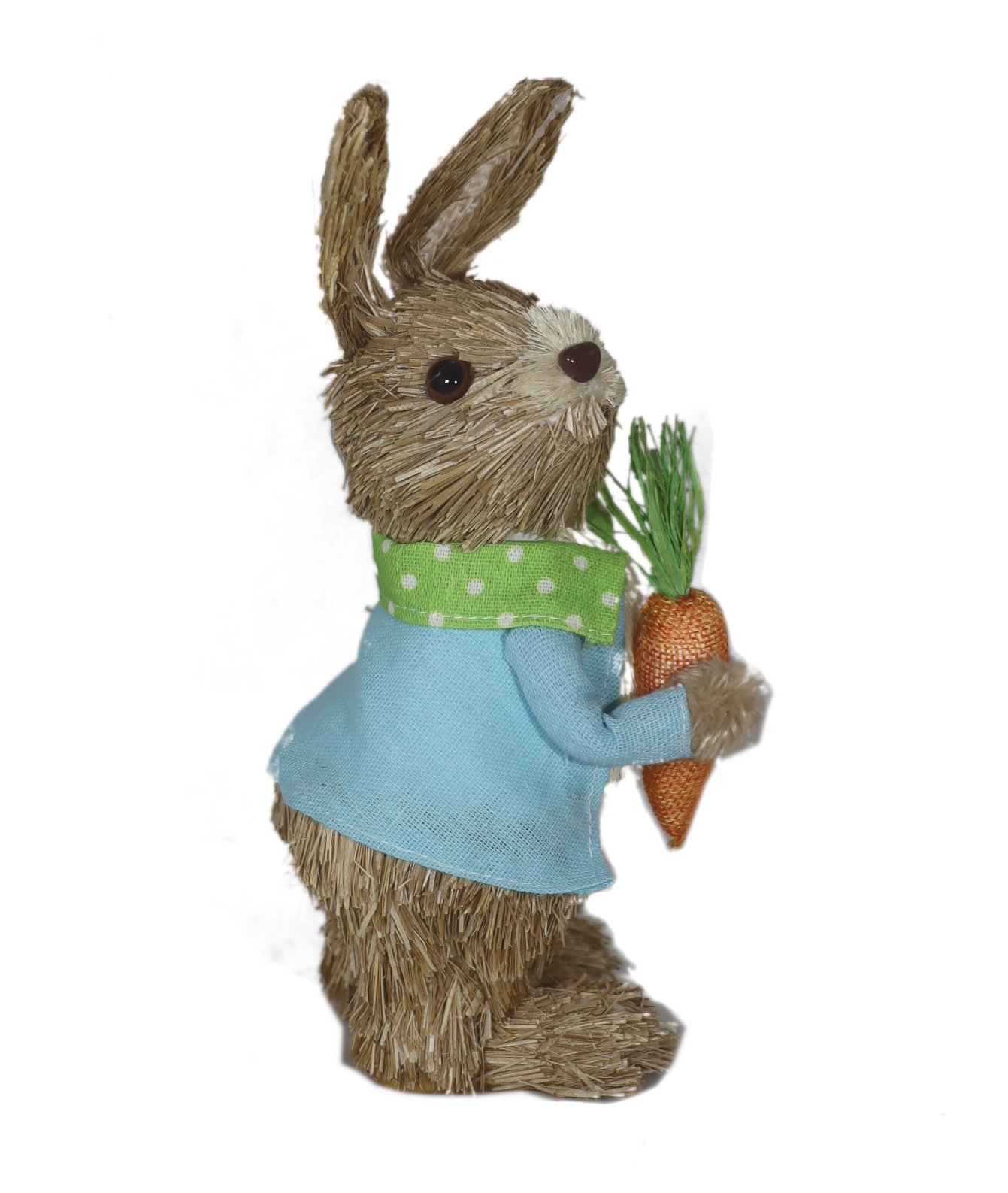 Osterhase Stroh assort.