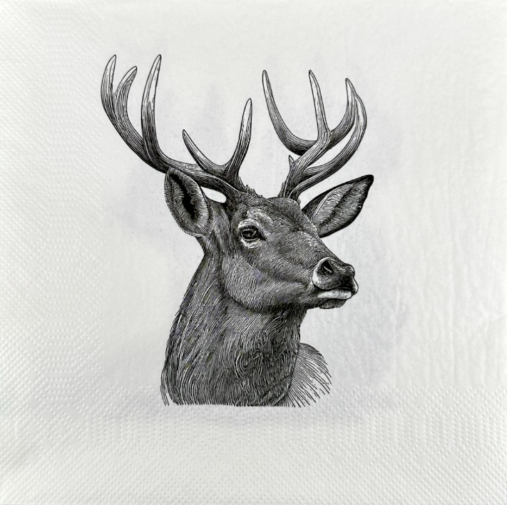 Paper napkin Squirrel/Deer