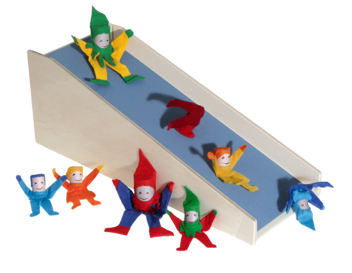 Wooden tumble track
