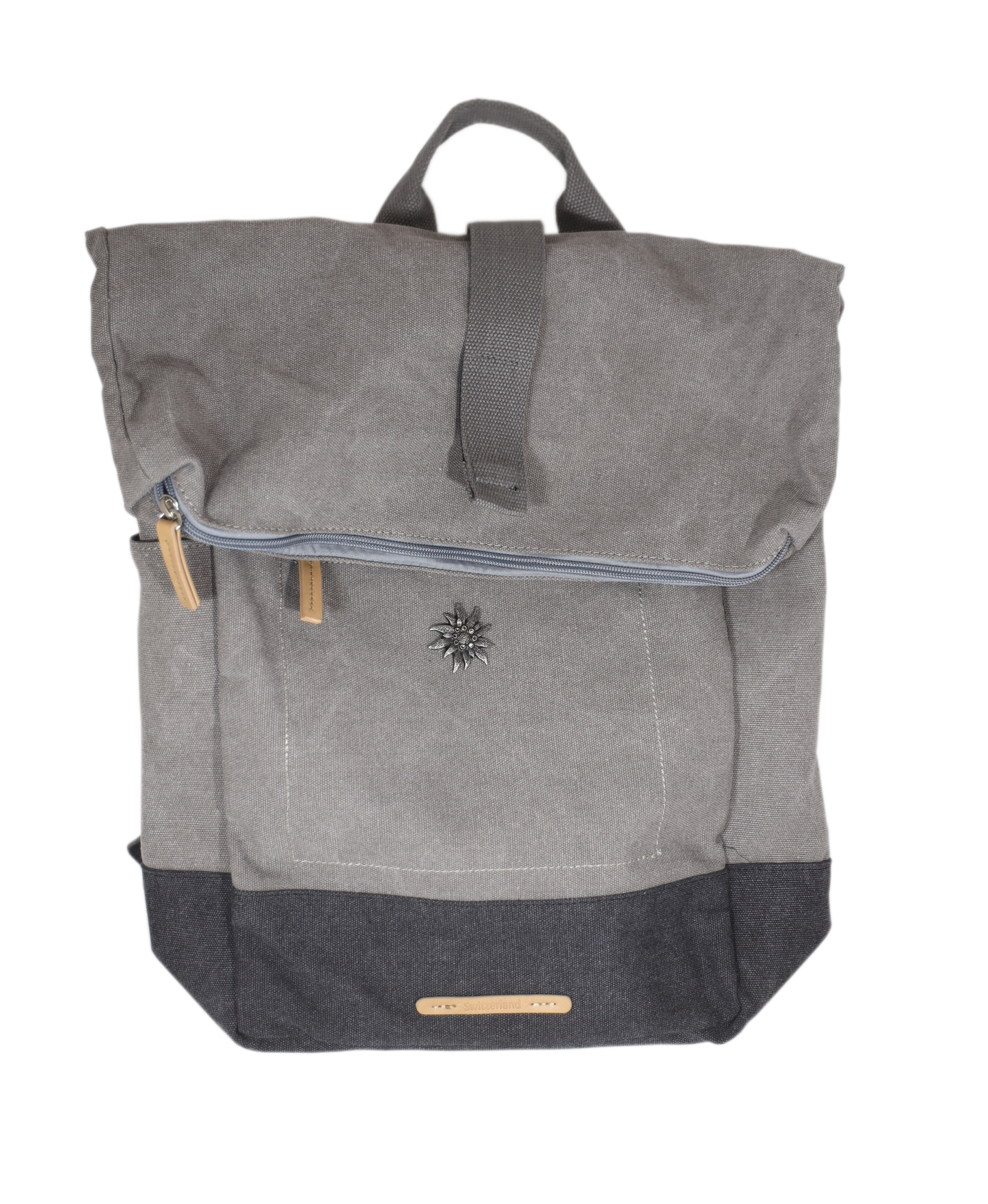 Rucksack Canvas grau