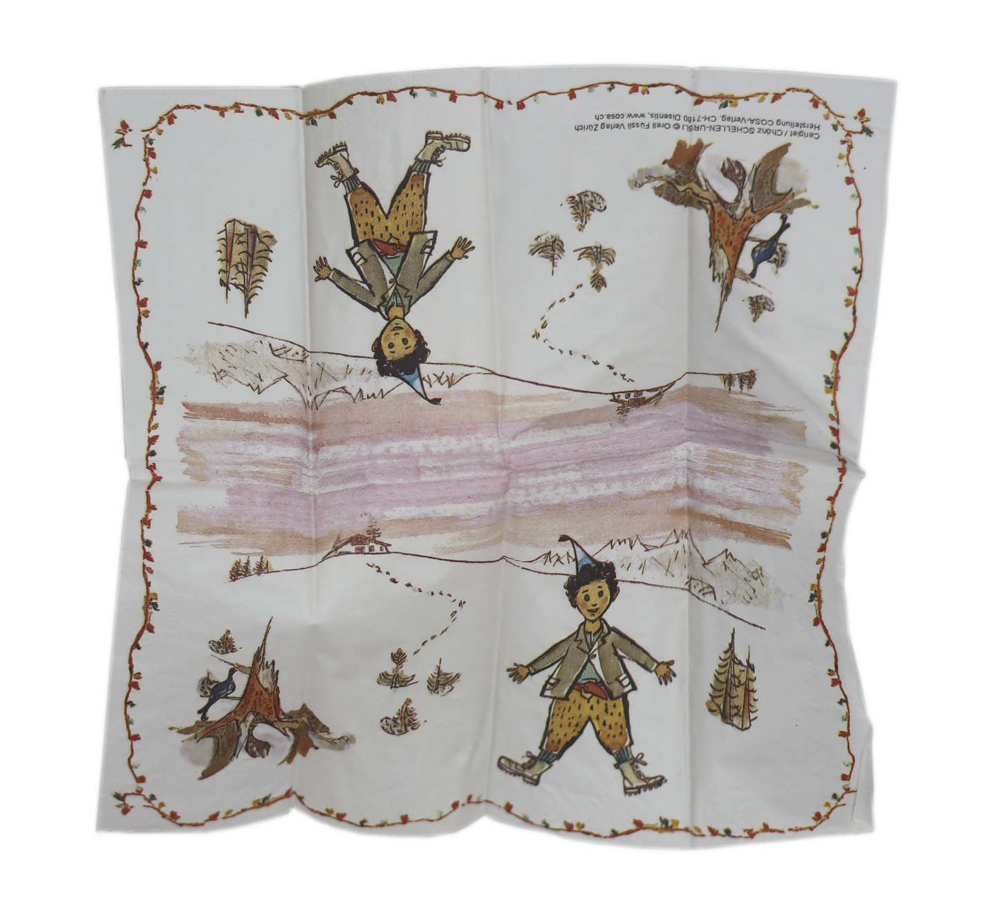 Papiertaschentücher Schellen-Ursli 10Stk.