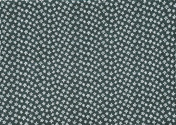 Placemat flowers BW square