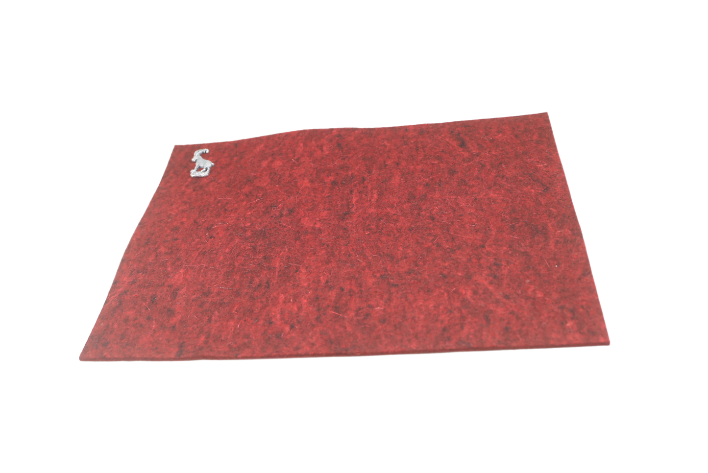 Tischset Filz mit Metallmotiven bordeaux