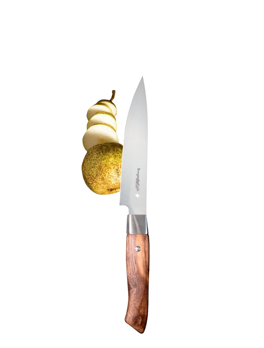Universal kitchen knife walnut 15cm