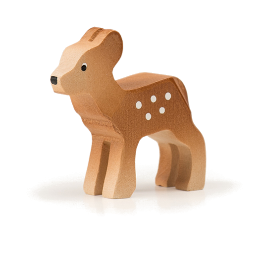 Fawn Bambi wooden animal