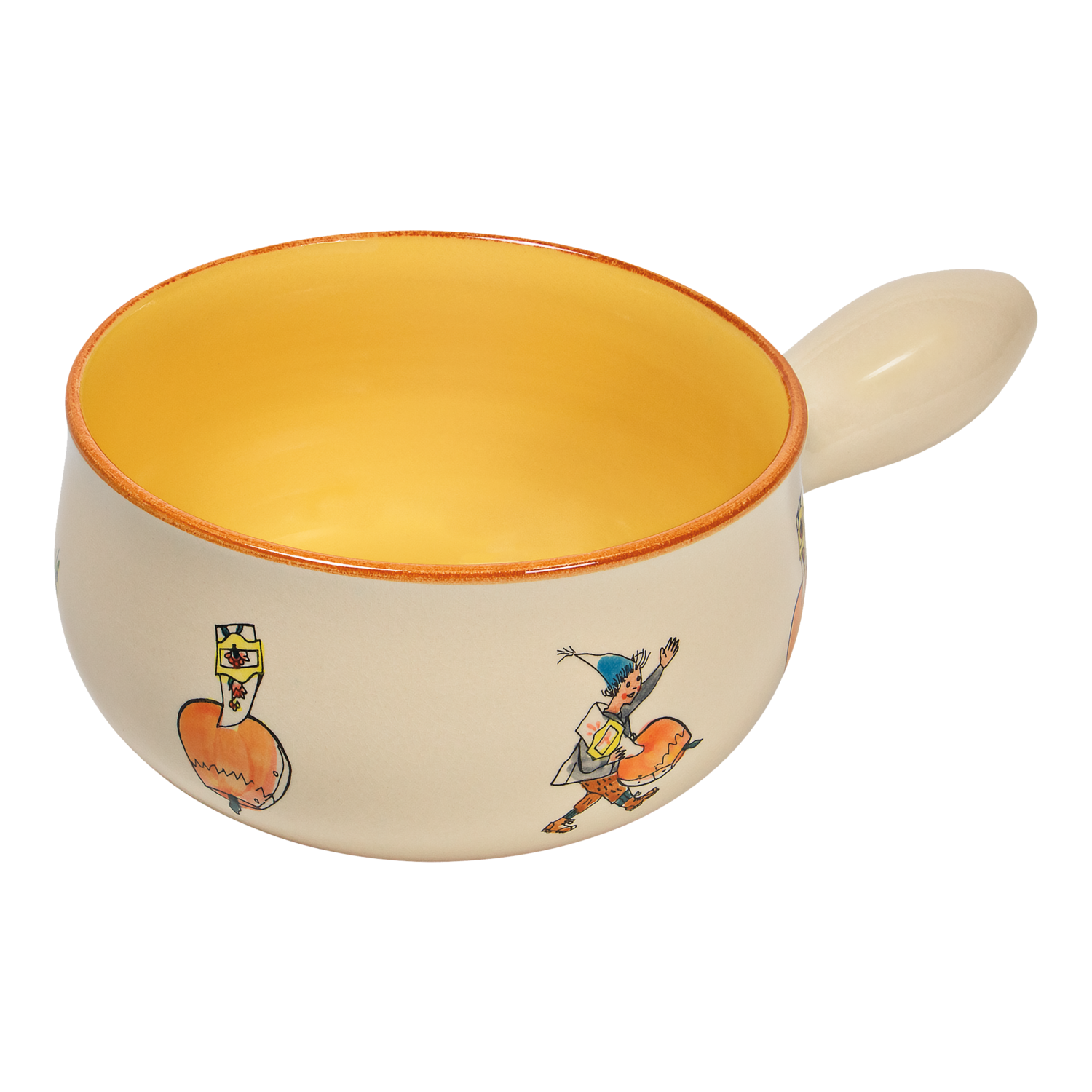 Fondue Caquelon Schellen-Ursli mit Glocke