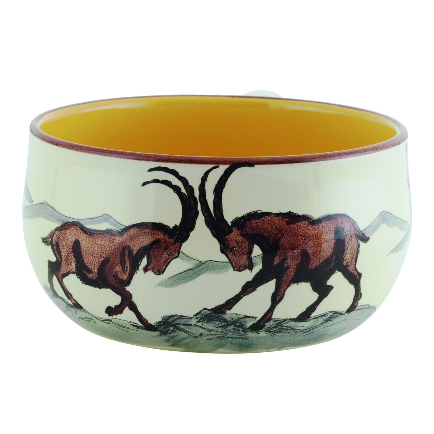 Fondue Caquelon Induktion Steinbock Keramik Ø20cm