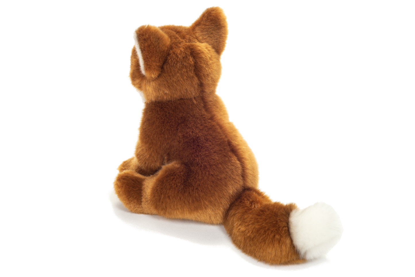 Plüschtier Fuchs von hinten
