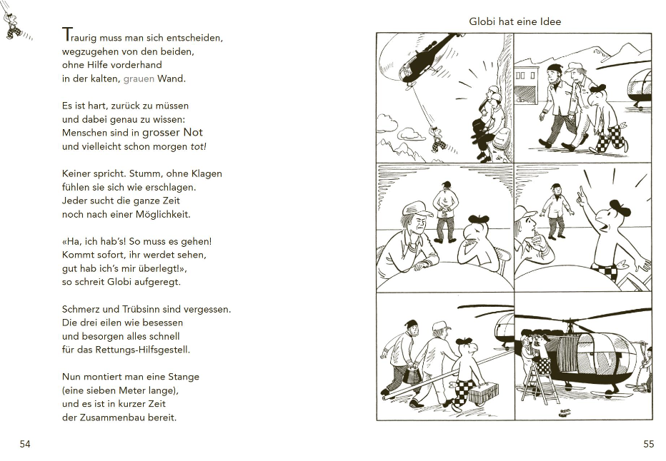 Globi at the Air Rescue Picture Book