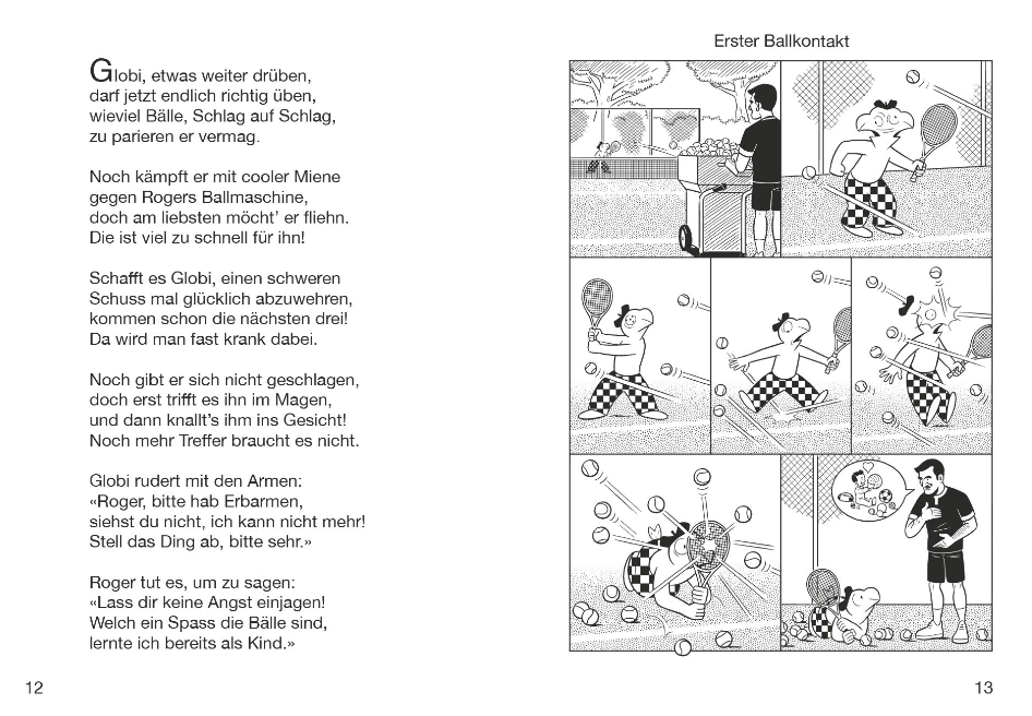 Globi and Roger picture book