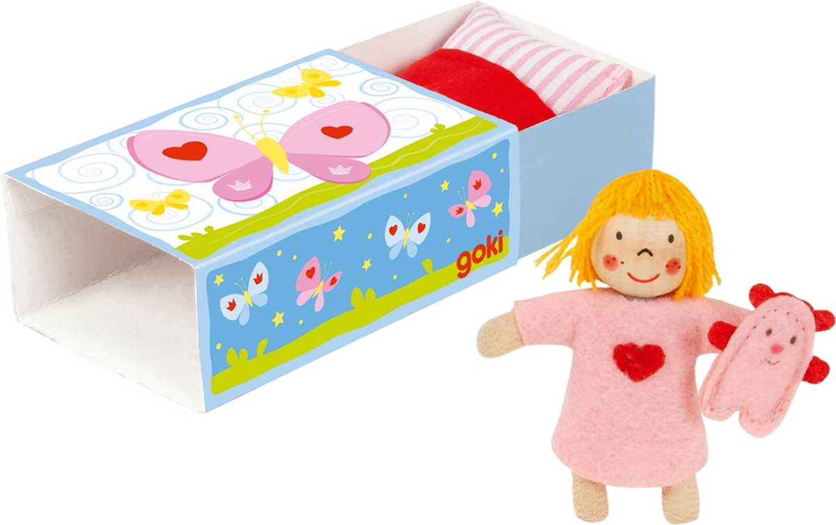 Gute-Nacht-Püppchen in Schachtel