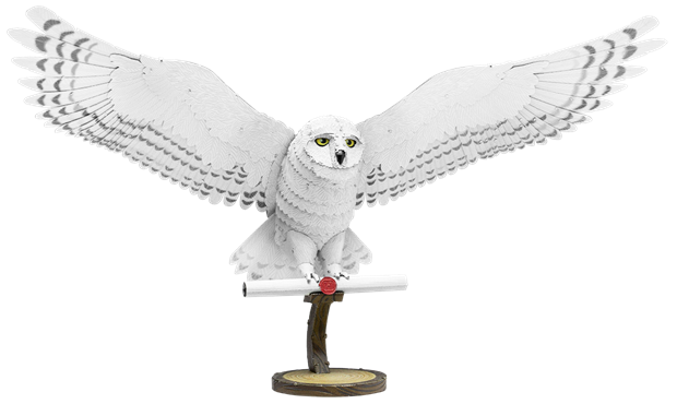 Metall-Modellbausatz Harry Potter Hedwig