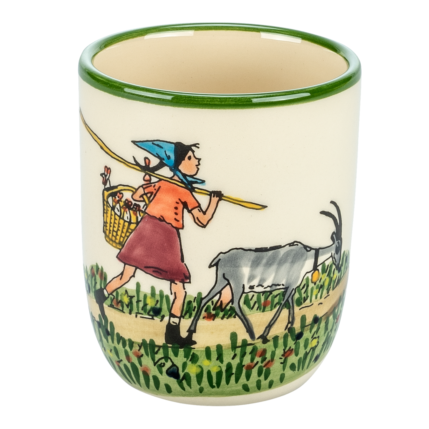 Kindertasse Flurina mit Geiss /Keramik