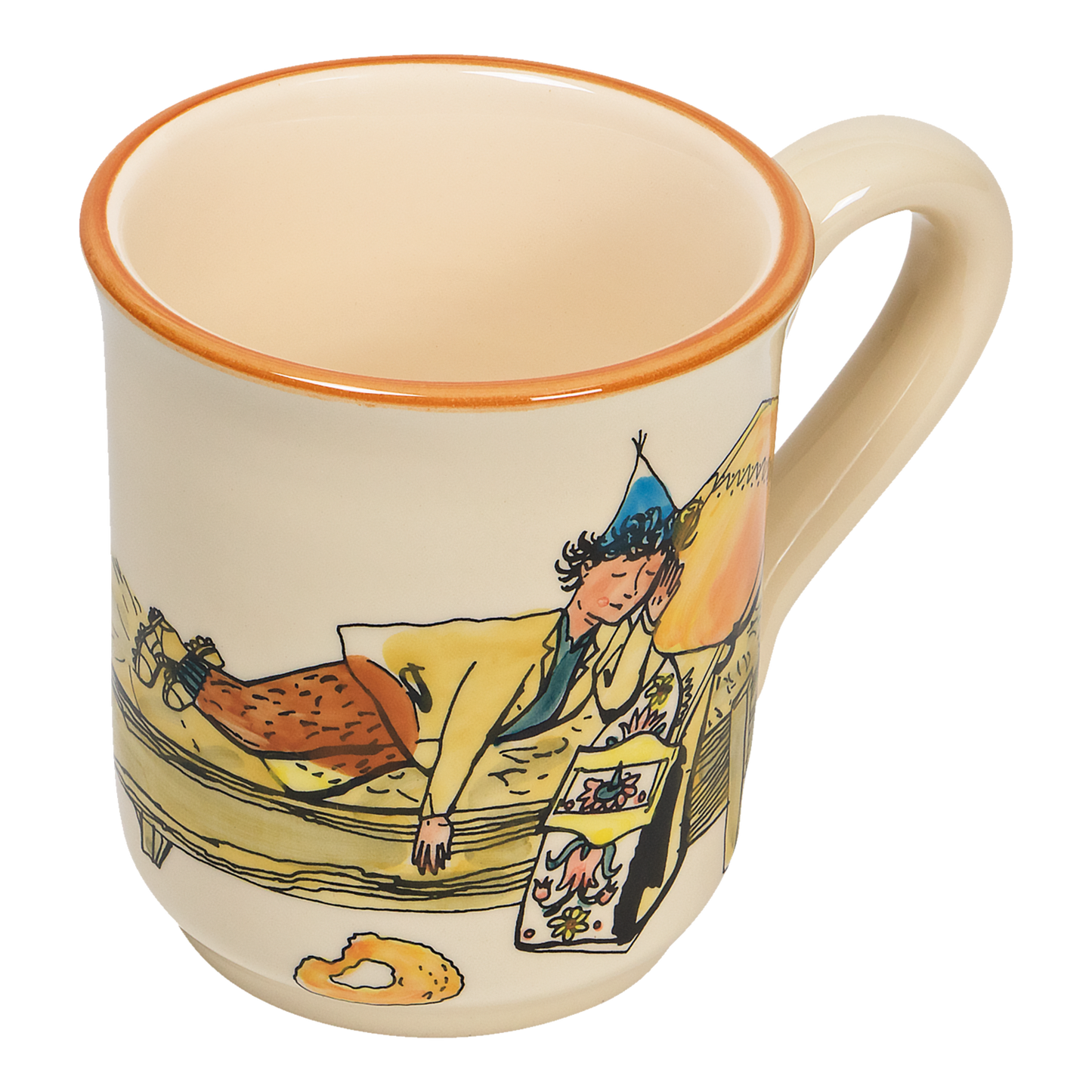 Henkeltasse Ursli schläft, Keramik 2.5dl