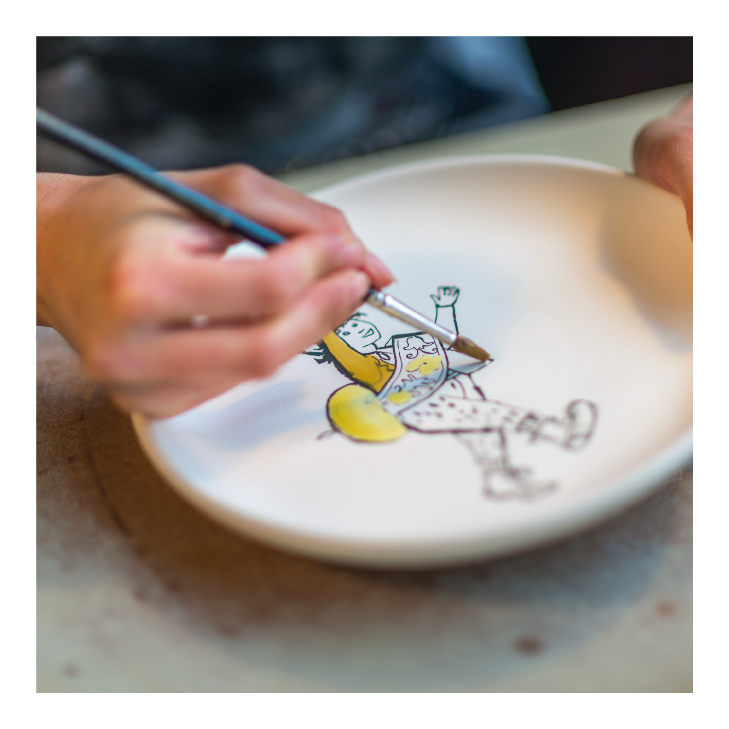 kinderteller ursli carigiet handbemalt keramik swiss 39120 b514a66f e443 4dd5 9f47 5798b720b259