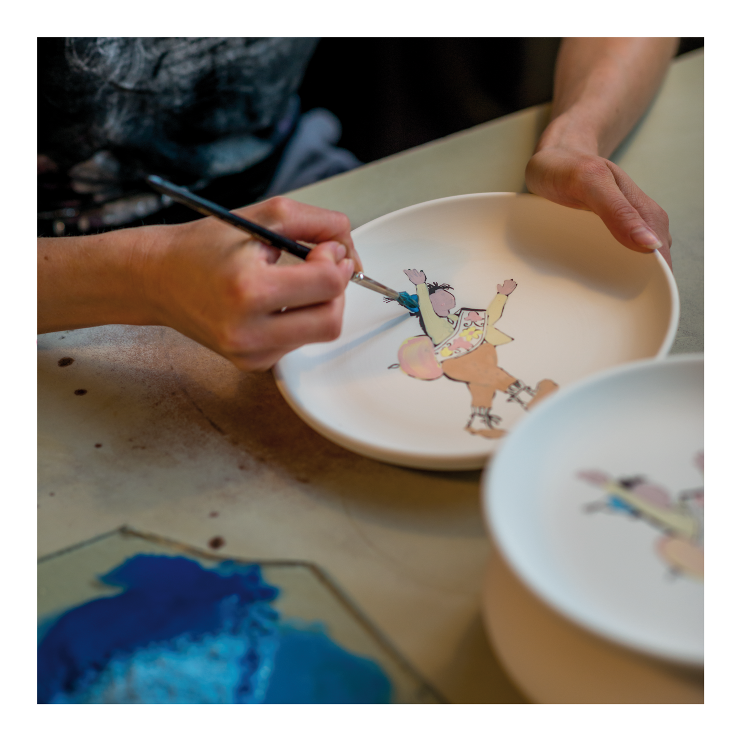 kinderteller ursli carigiet handbemalt swiss keramik 39120 ca3a623f 4356 4fe8 8a91 2bc42870cae5