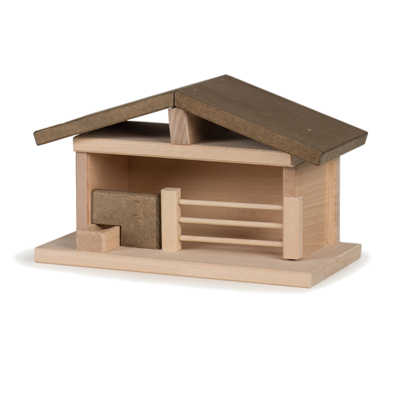 Casetta in legno per piccoli animali
