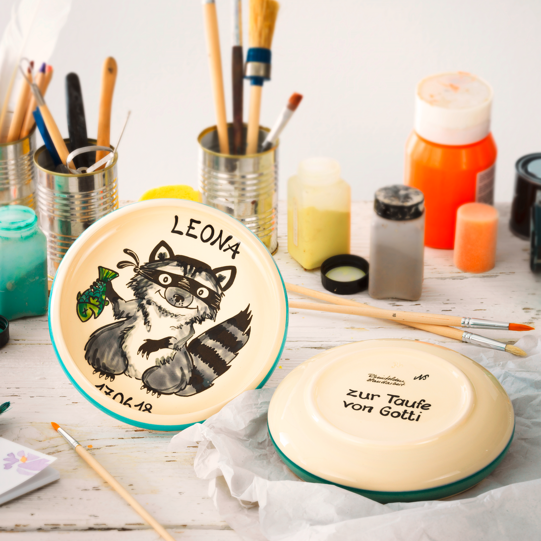 Ursli Ceramic Plate 21cm