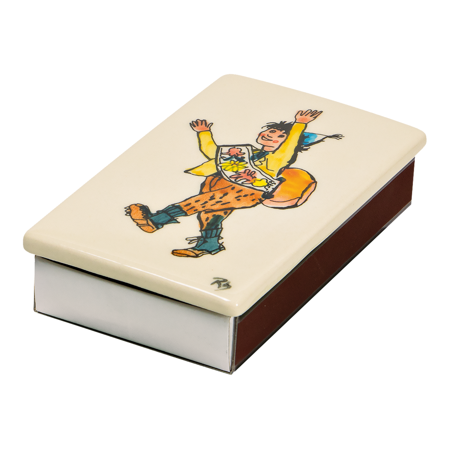 zundholzschachtel ursli glocken chalandamarz carigiet swiss keramik 39710