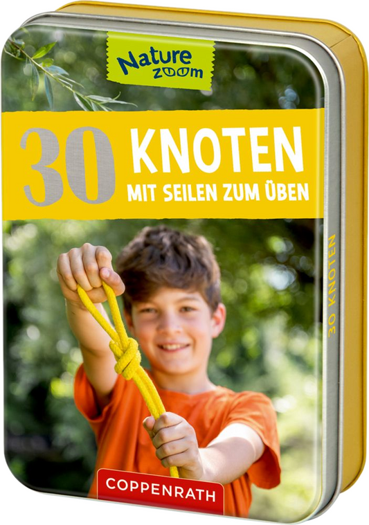 30 Knoten mit Seilen Blechdose Nature Zoom