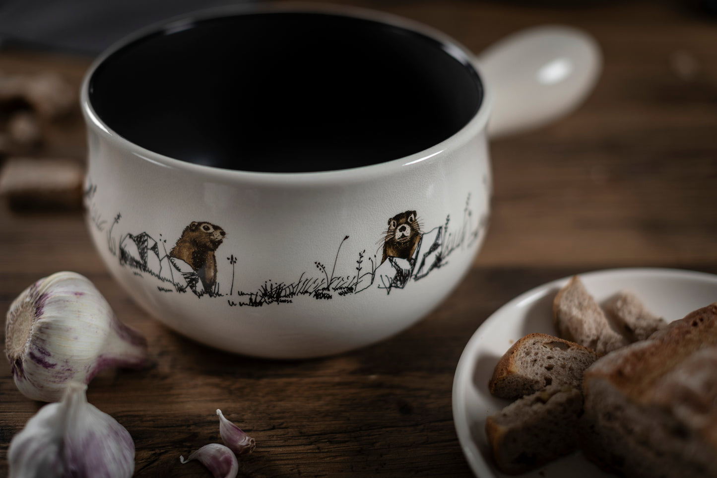 Caquelon Murmeli Keramik Ø20cm